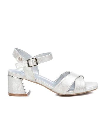 Xti Women's Block Heel Sandals By Silver