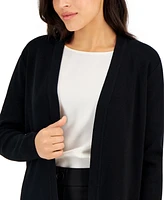 Ak Anne Klein Petite Kissing Front Cardigan