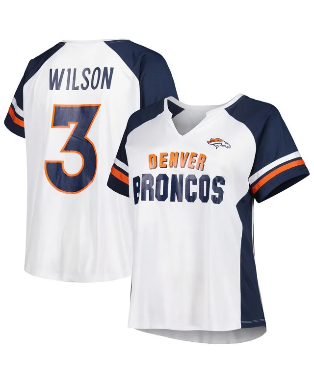 Nike Men's Russell Wilson White Denver Broncos Player Name & Number T-shirt  - Macy's