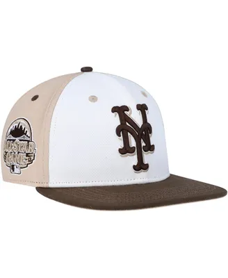 Men's Mitchell & Ness Cream New York Yankees Reframe Retro Snapback Hat