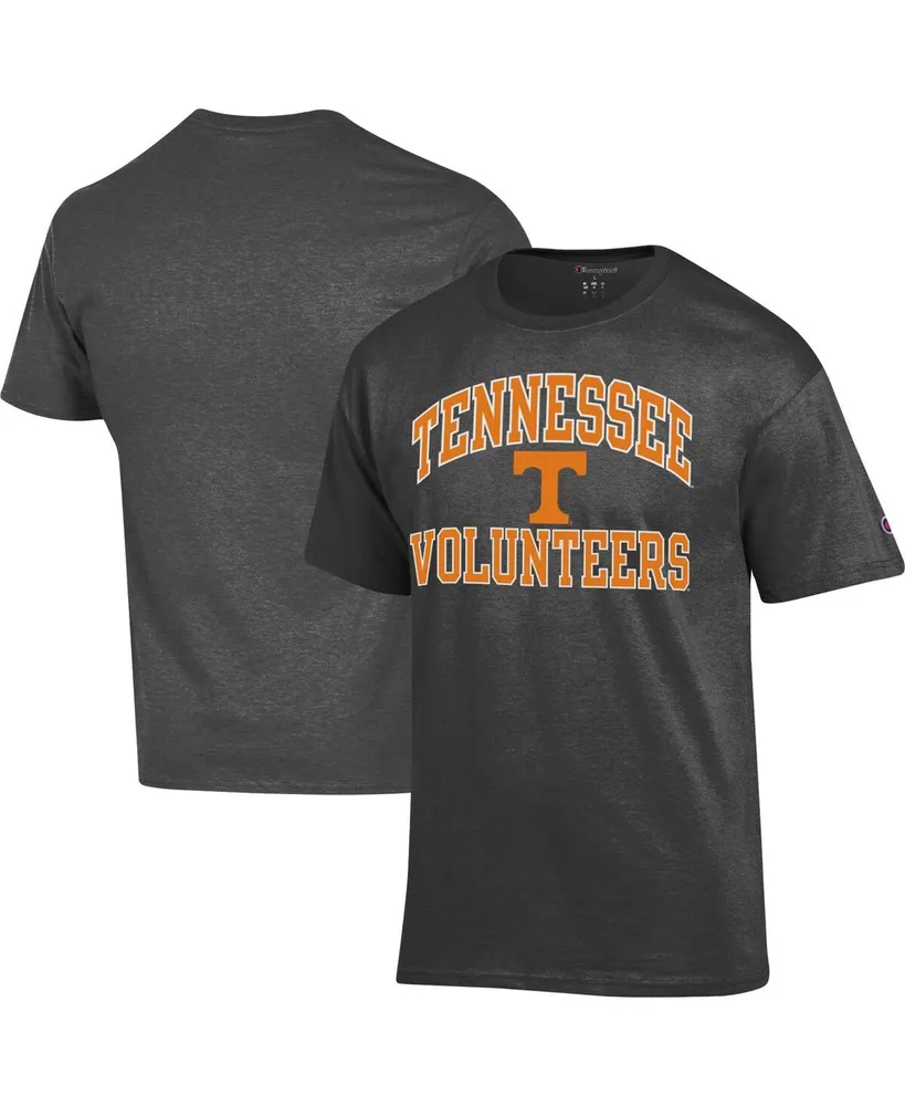 Men's Columbia Charcoal Tennessee Volunteers Terminal Tackle Omni-Shade  Raglan Long Sleeve T-Shirt