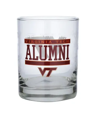 Virginia Tech Hokies 14 Oz Repeat Alumni Rocks Glass