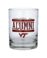 Virginia Tech Hokies 14 Oz Repeat Alumni Rocks Glass