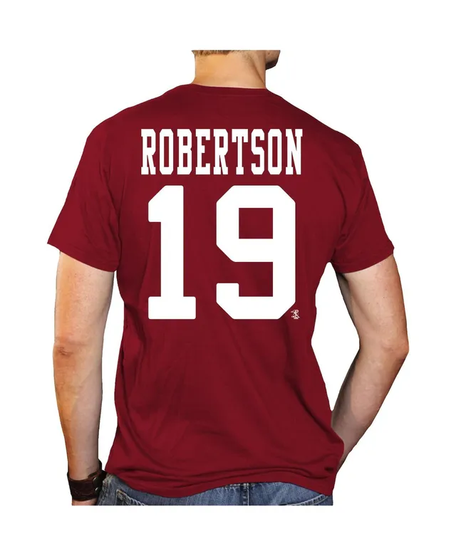 Men's Fanatics Branded Joe Namath Crimson Alabama Crimson Tide College  Legends Name & Number T-Shirt