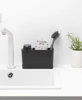 Sink Side Sink Organizer Set, Sink Organizer and Soap Dispenser