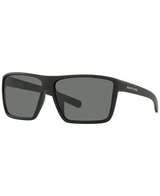 Epoch Eyewear Victor Black Sunglasses - Smoke Lens