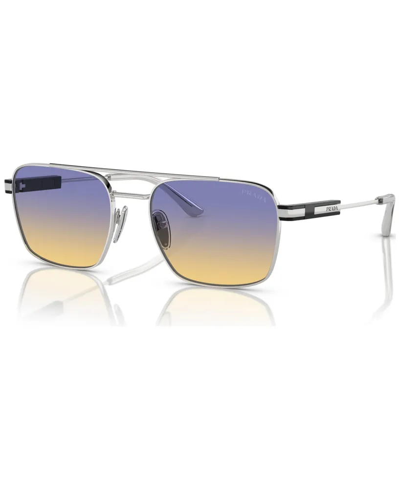 Buy Prada Unisex Oval Sunglasses PS05RS 58 UB05X1 - Sunglasses for Unisex  1494057 | Myntra