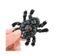 Charivna Mit Bp-229C Beadwork kit for creating brooch "Spider"