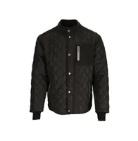 RefrigiWear Men's Diamond Insulated Quilted Jacket