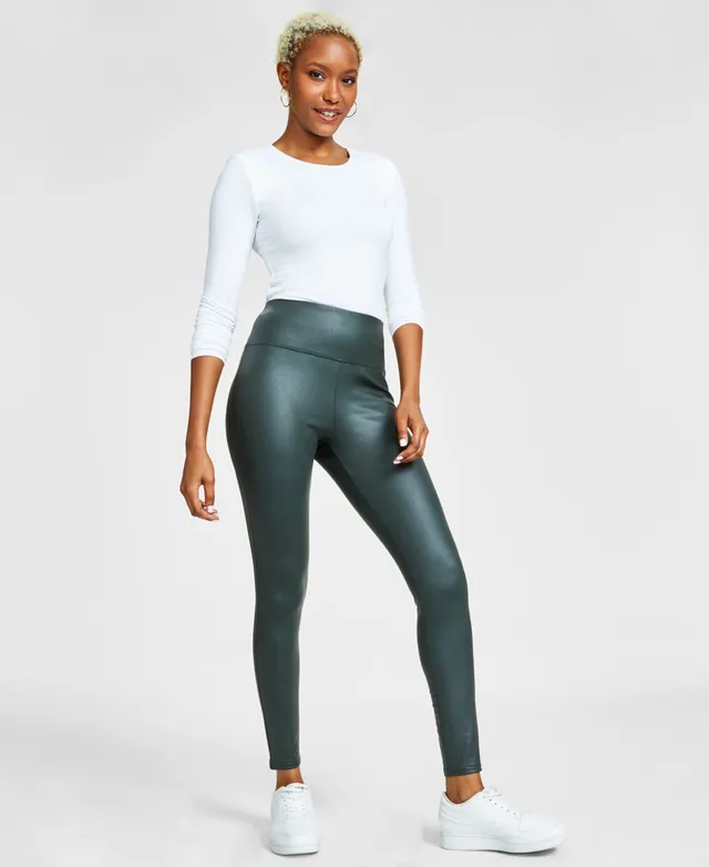 Bar III Trendy Plus Size Studded Leggings, Created for Macy's - Macy's
