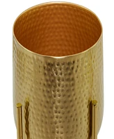 CosmoLiving Metal Deep Recessed Dome Planter with Removable Stand Set of 2