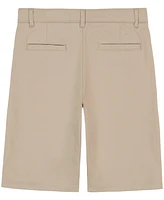 Nautica Big Boys Uniform Hunter Flat-Front Stretch Twill Shorts