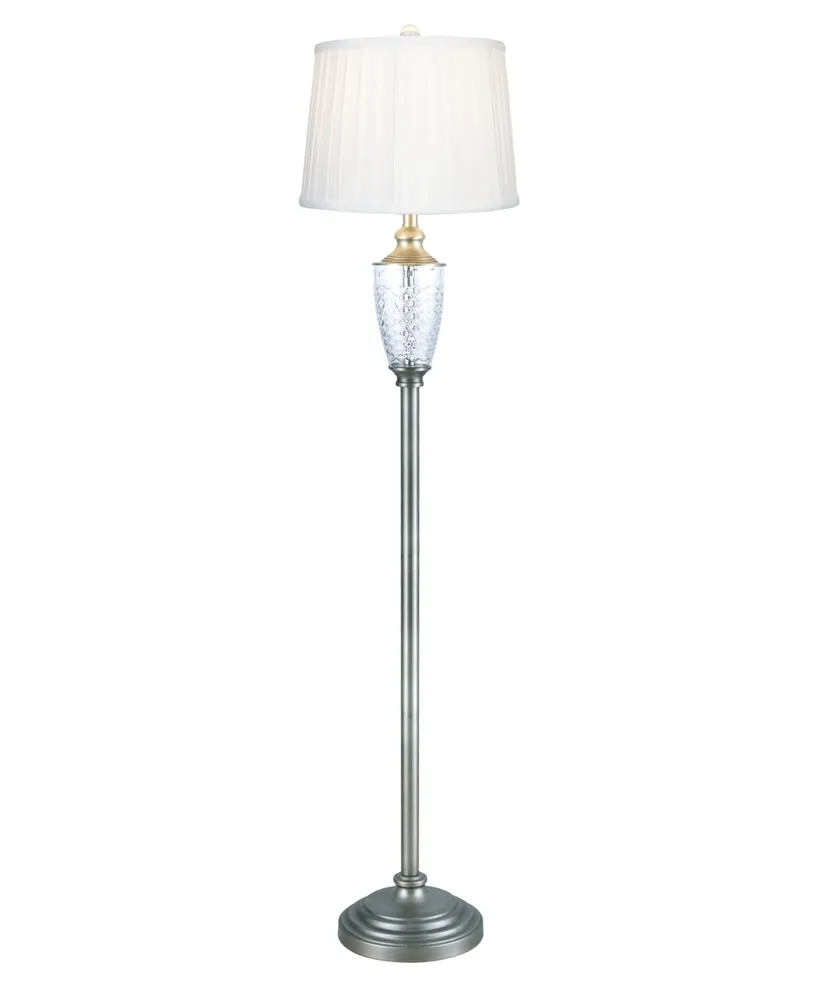 Dale Tiffany Castle Mountains Lead Crystal Floor Lamp