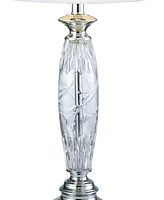 Dale Tiffany Powis Lead Crystal Table Lamp