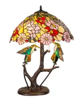 Dale Tiffany Perched Hummingbirds Table Lamp