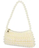 I.n.c. International Concepts Embellished Pearl Small Baguette Shoulder Bag, Created for Macy's