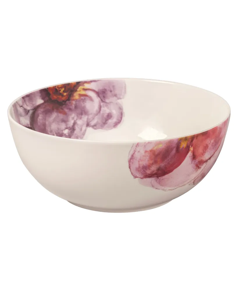 Villeroy Boch Rose Garden 9 in Round Vegetable Bowl