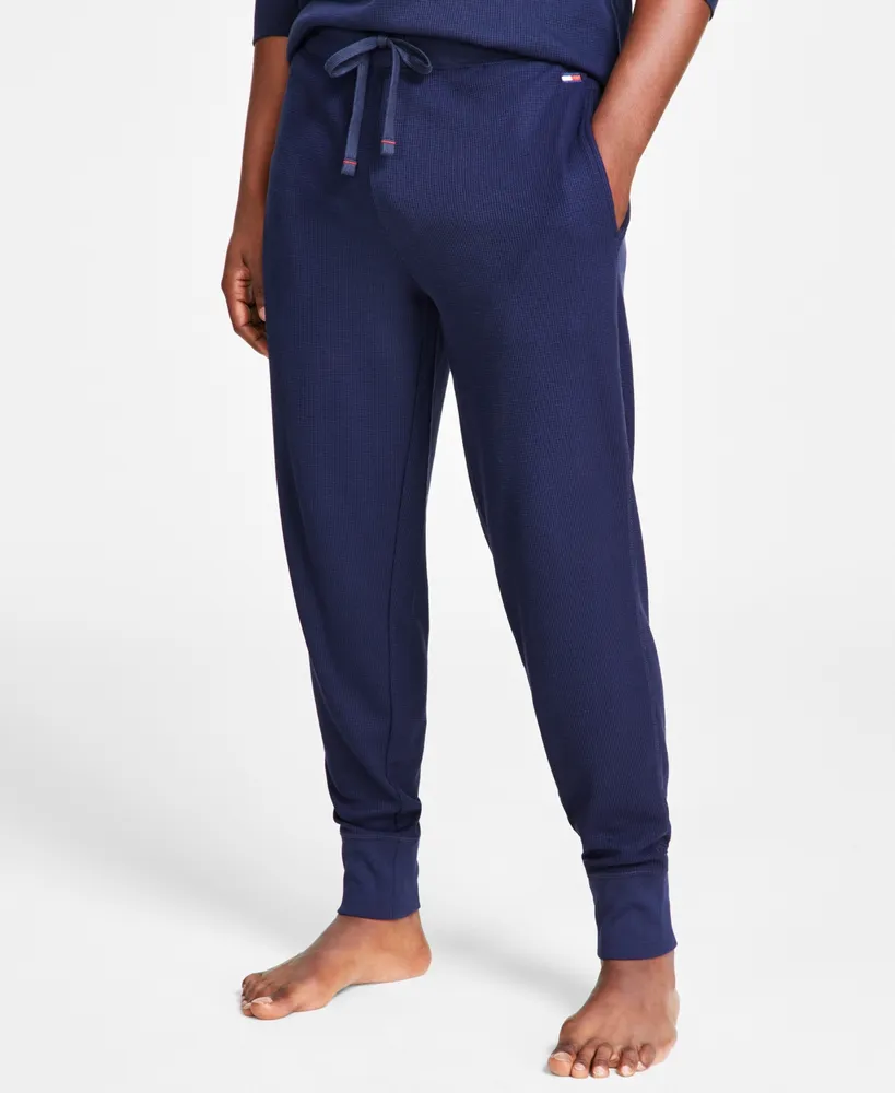 Tommy Hilfiger Men's Classic-Fit Waffle-Knit Thermal Pajama Joggers