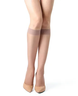Natori Women's Silky Sheer Comfort Knee High Socks