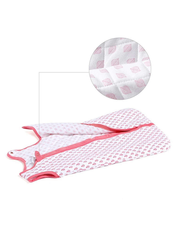 Tog 2.2 (Quilted) - Pink City Wearable Baby Sleep Sack, Size Extra Large 36-48M