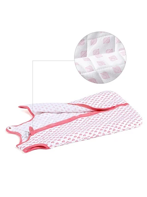 Tog 2.2 (Quilted) - Pink City Wearable Baby Sleep Sack, Size Extra Large 36-48M