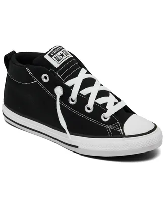 Converse Little Kids Chuck Taylor All Star Street Mid Casual Sneakers from Finish Line