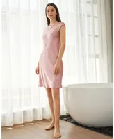 22 Momme Relaxed Fit Long Silk Nightgown For Women