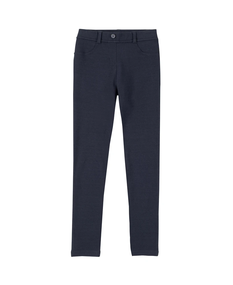 Nautica Little Girls Uniform Knit Jeggings