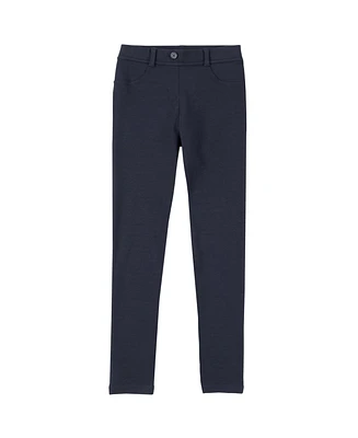 Nautica Little Girls Uniform Knit Jeggings
