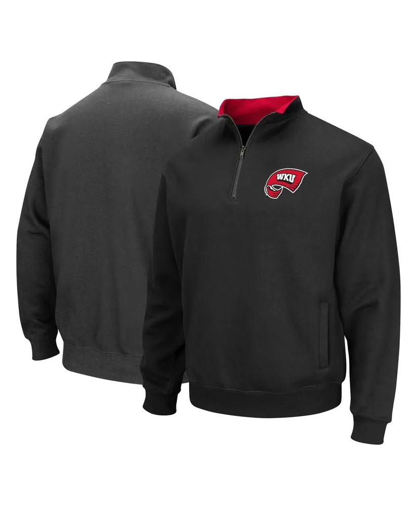 Men's Colosseum Western Kentucky Hilltoppers Tortugas Quarter-Zip Sweatshirt