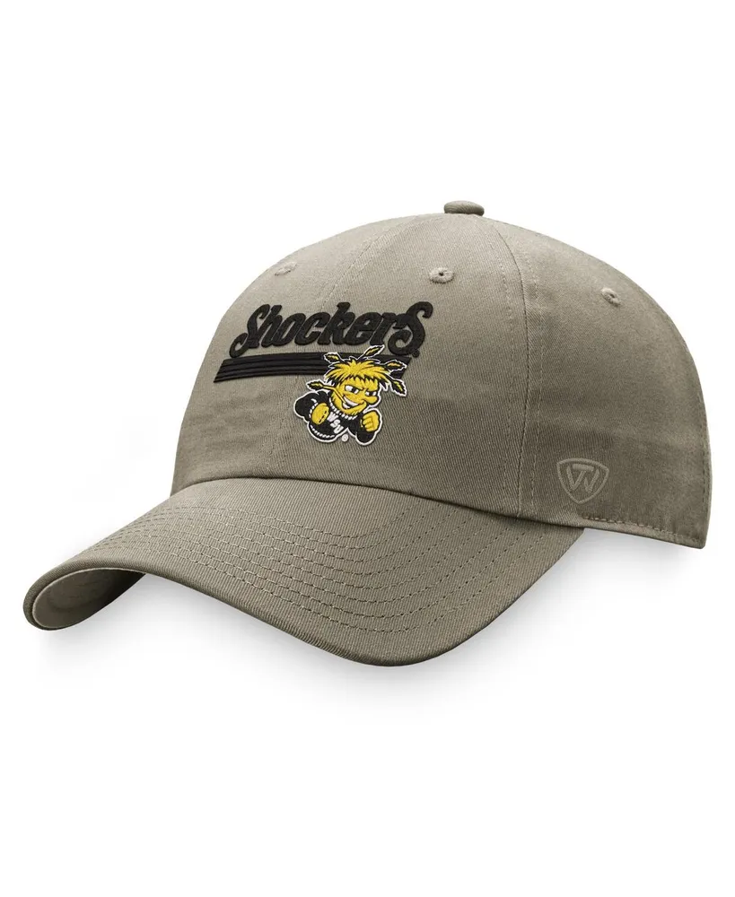 Men's Top of the World Khaki Wichita State Shockers Slice Adjustable Hat