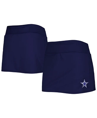 Women's Tommy Bahama Navy Dallas Cowboys Pearl Pull-On Swim Skort