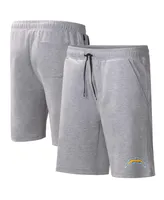 Men's Msx by Michael Strahan Heather Gray Los Angeles Chargers Trainer Shorts