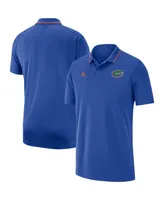 Men's Jordan Royal Florida Gators Coaches Performance Polo Shirt