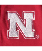 Infant Boys and Girls Scarlet Nebraska Huskers Polo Bodysuit