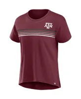 Women's Fanatics Maroon Texas A&M Aggies Tie Breaker T-shirt