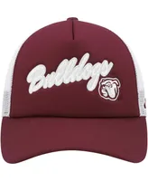 Men's adidas Maroon Mississippi State Bulldogs Script Trucker Snapback Hat