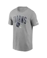 Men's Nike Heathered Gray Tennessee Titans Team Athletic T-shirt