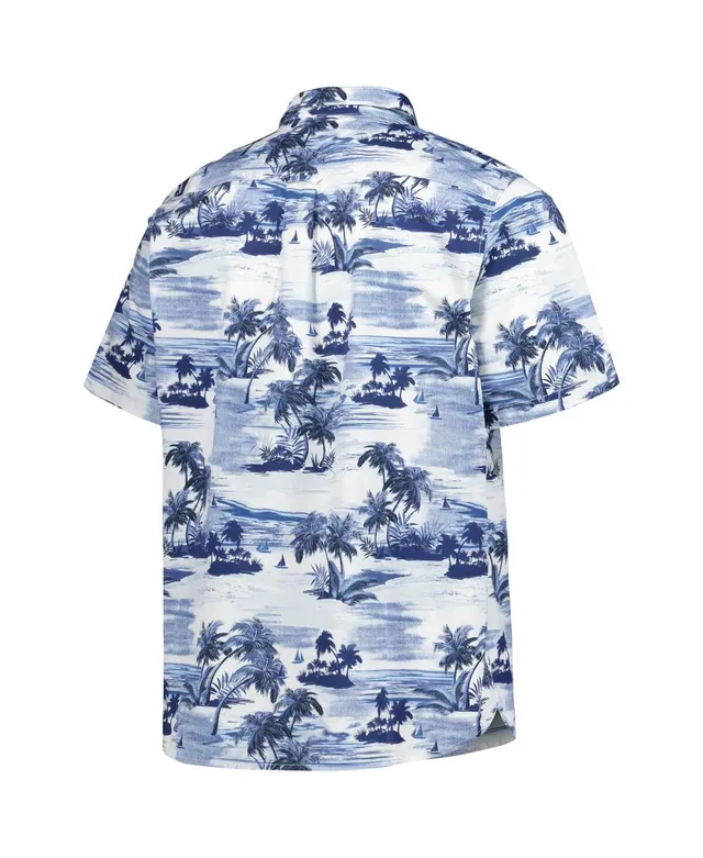 Lids New York Yankees Tommy Bahama Sport Tiki Luau Button-Up Shirt - Navy