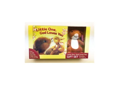 Little One, God Loves You Gift Set by Amy Warren Hilliker