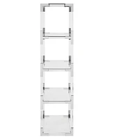 Safavieh Hayley 62" Acrylic Bookshelf