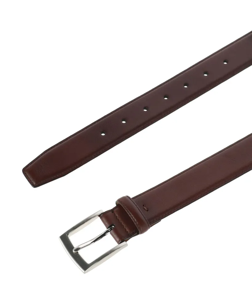Trafalgar Men's Caleb 35mm Leather Casual Belt