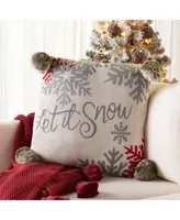 Safavieh Fallen Snow Pillow