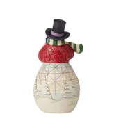 Jim Shore Snowman with Arms Full Gifts Figurine