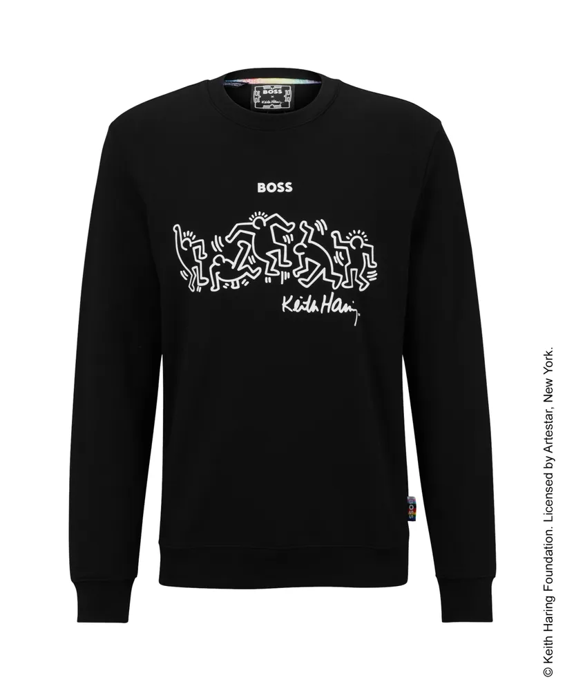 Boss by Hugo X Keith Haring Gender-Neutral Artwork Sweatshirt