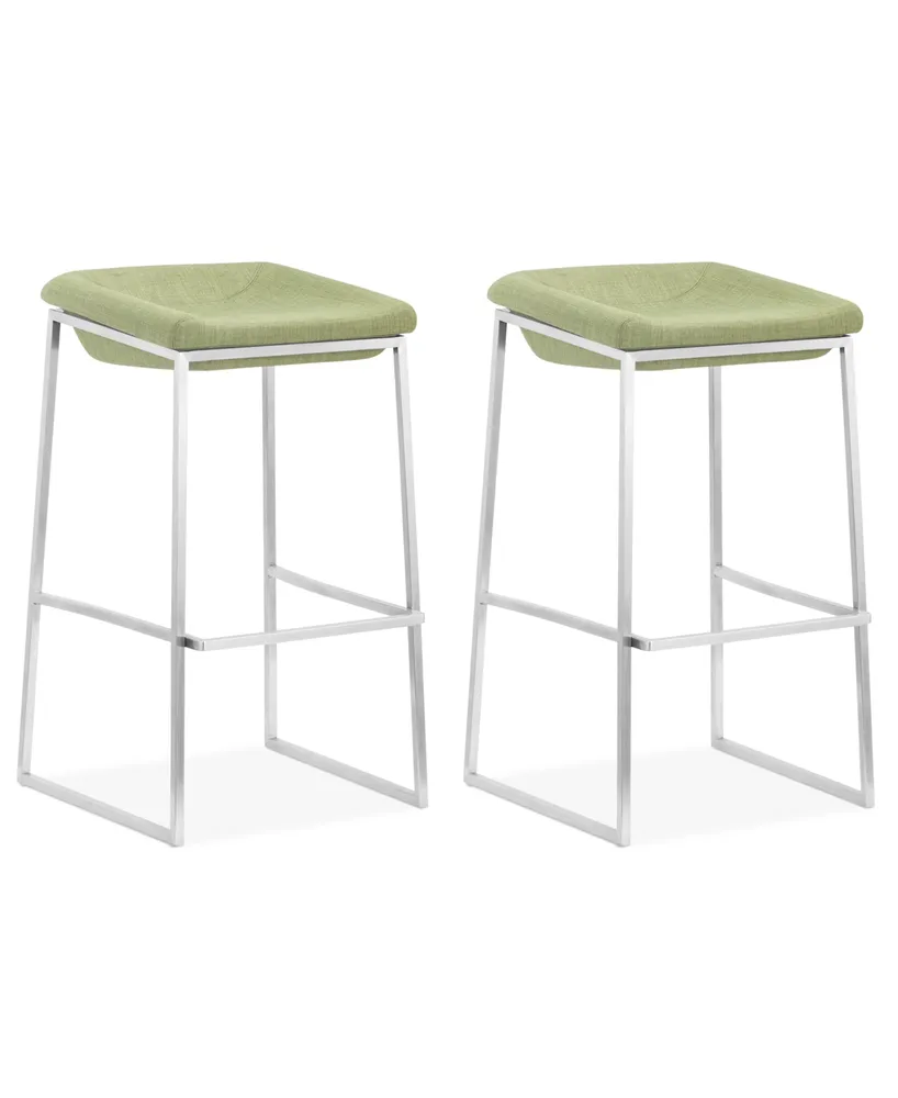 Zuo Lids Counter Stool, Set of 2