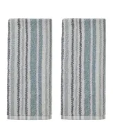 Skl Home Farmhouse Stripe Cotton 2 Piece Hand Towel Set, 26" x 16"