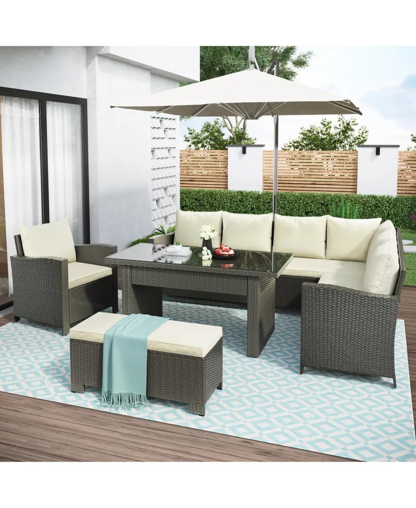 simplie fun patio furniture set, piece outdoor conversation set