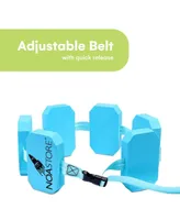 Swim Belt Water Running Aqua Jogging Belt, Back Float Safety Swim Trainer (Small)