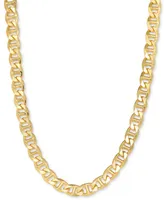 Men's Mariner Link 22" Chain Necklace (13.5mm) in 14k Gold-Plated Sterling Silver